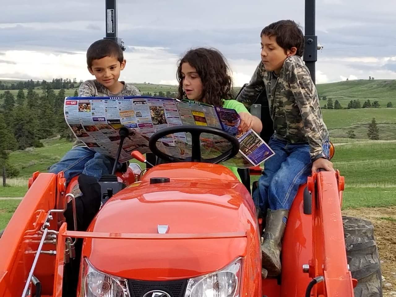 Kubota Tractor Kids